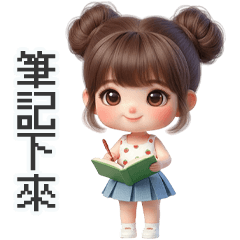 可愛小女孩#基本日常大貼圖