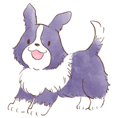 Daily used BorderCollie sticker2!