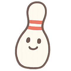 ゆるかわ♪ボウリングスタンプ