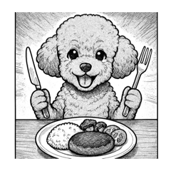 トイプードルマロンちゃん5