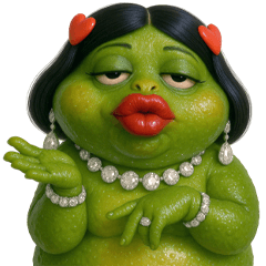 Madame Glam Toad No Text