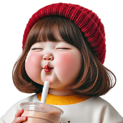 Chubby Girl Funny face147(NoText)