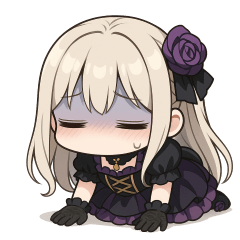 고딕 캐릭터 귀엽고 재밌는 스티커