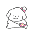 ふたりはなかよしスタンプ3(しろいぬちゃん - LINE スタンプ | LINE STORE