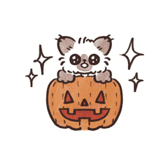 Koko and Fufu Autumn Stickers.