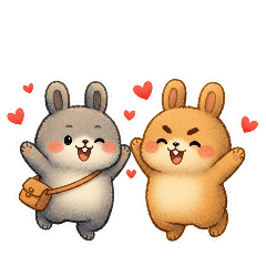 吐兔和吐兔寶的日常