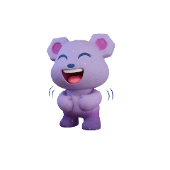 紫色熊熊
