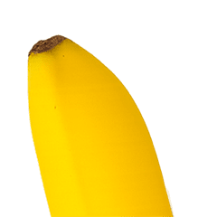 おちゃめでウネウネなバナナ