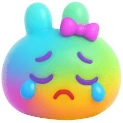 うさぎ❤️レインボーカラー