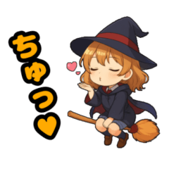 Happy Halloween from a Cute Witch