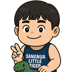 Sangnua Little Tiger Cartoon V.