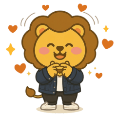 탁구 사자 – 읽씹하는 귀요미