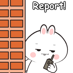 Adorable Rabbit 10 : Pop-up stickers – LINE stickers | LINE STORE