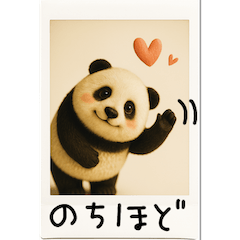 motto's Polaroid Panda