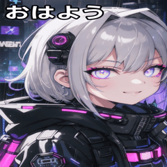 Silver Wolf Short Confident