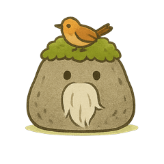 苔じいのゆるっと便利なスタンプ