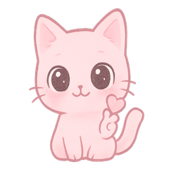 Pinky cute kitten