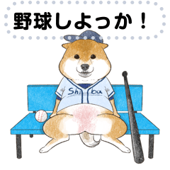 柴犬の野球部ライフ