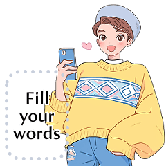 Message Stickers (A-Chi) EN