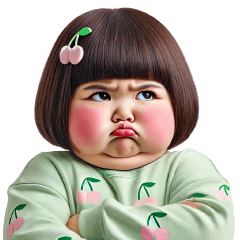 Chubby Girl Funny face149(MINI)EN