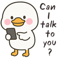 Minimal White Duck (ENG)