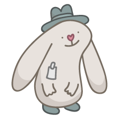 Rabbits in the Office – LINE stickers | LINE STORE