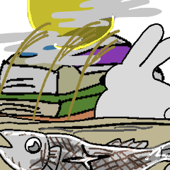 A stamp inspired by the autumn season.