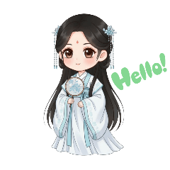 甜美的古裝女孩