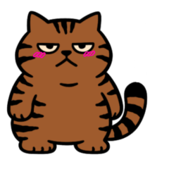 Neko stamp honobono1