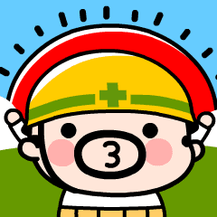 【動く】おやじ君の現場の挨拶2