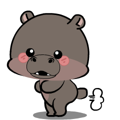 Baby Hippo 6 : Effect stickers