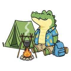 Mr. Crocodile's Leisure Life