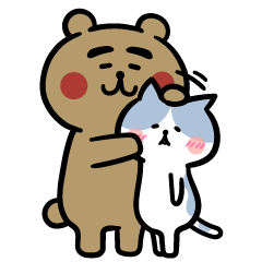 くま吉とちびねこ