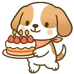 Bibi the Beagle: Fun Celebration Emojis
