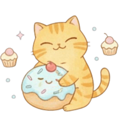 療癒甜點小貓咪