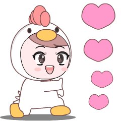 Brown Hair Boy Chicken : Effect