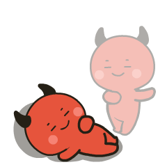 Cute Rd Devil 4 : Animated Stickers