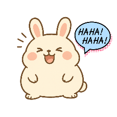 肥宅兔子表情包