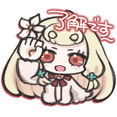 ゆるふわなミニキャラスタンプ