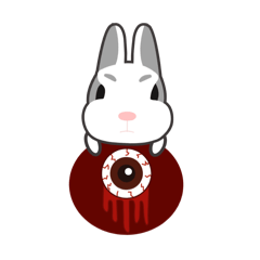 柴犬兔萬聖節派對