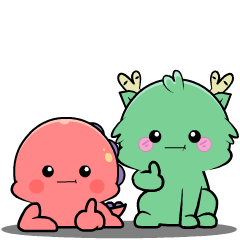 Green Dragon 5 : Animated Stickers