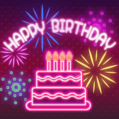 飛び出す！ネオン誕生日＆イベント