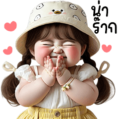 ❤️ตุ้ยนุ้ยน่ารักผมเปีย4❤️