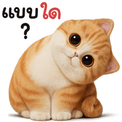 แมวส้ม อ้วน