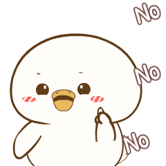 Cute Bald Bird : Animated Stickers