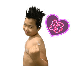 翰翰耍憨的每一天