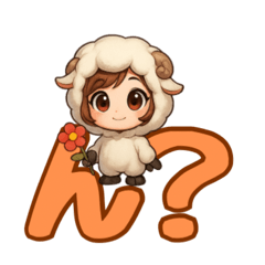 もふもふ羊♡表情豊かな毎日スタンプ