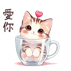 小猫咪-發發 ❤️ 常用禮貌問候語 ❤️③
