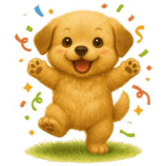 毎日つかえる！わんこスタンプ