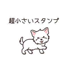 やさしいウエスティ『超ミニサイズ！』